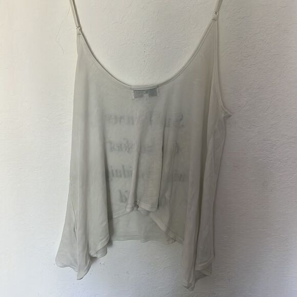 Wildfox Size Small Oversized Tank - Light Blue Color - LIKE NEW - Picture 6 of 6